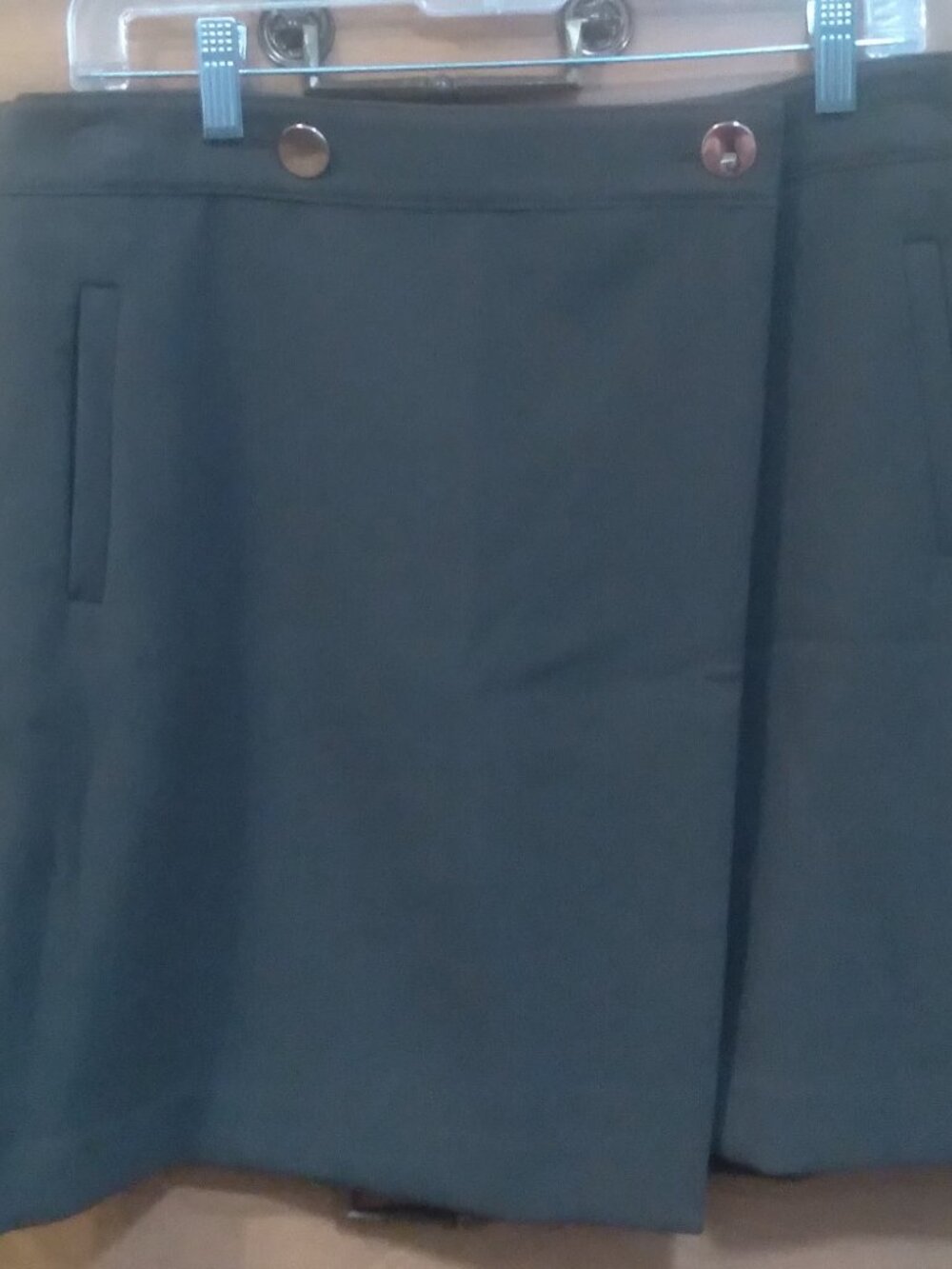 Loft Faux Wrap Mini Skirt Size 12